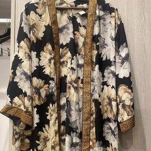 Nordstrom floral kimono size S